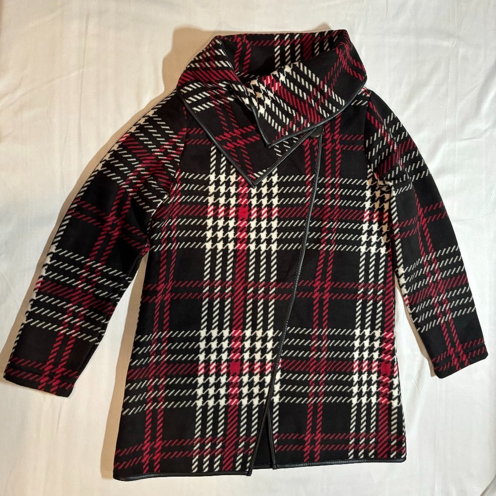 Ellen Reyes  Fleece Long Sleeve Jacket Coat Top Women